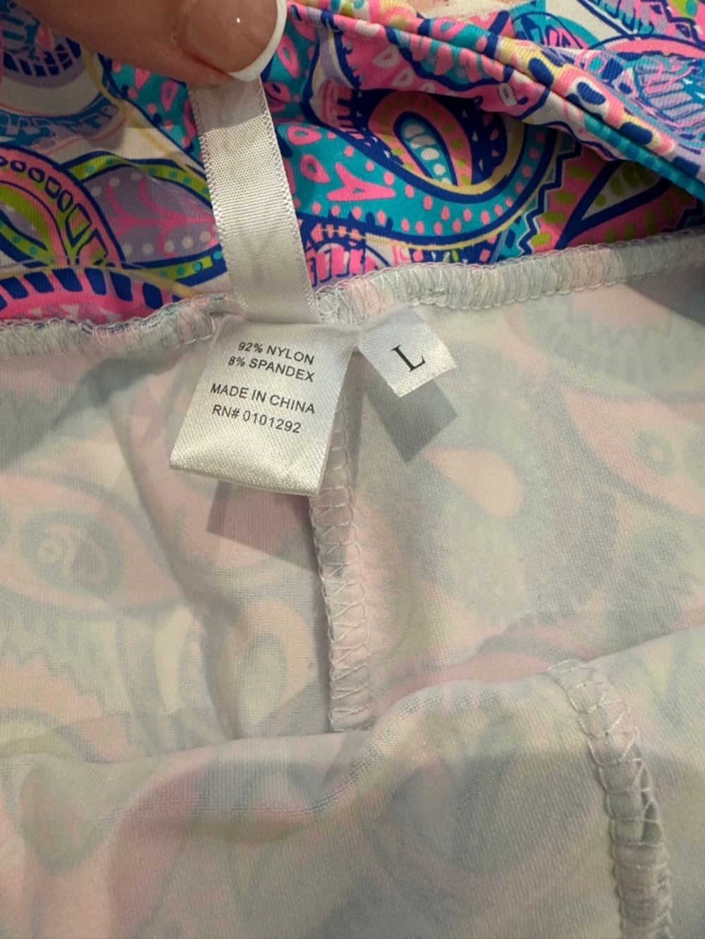 Lulu-B Pink & Blue Paisley Cha Cha Skort - Picture 5 of 6